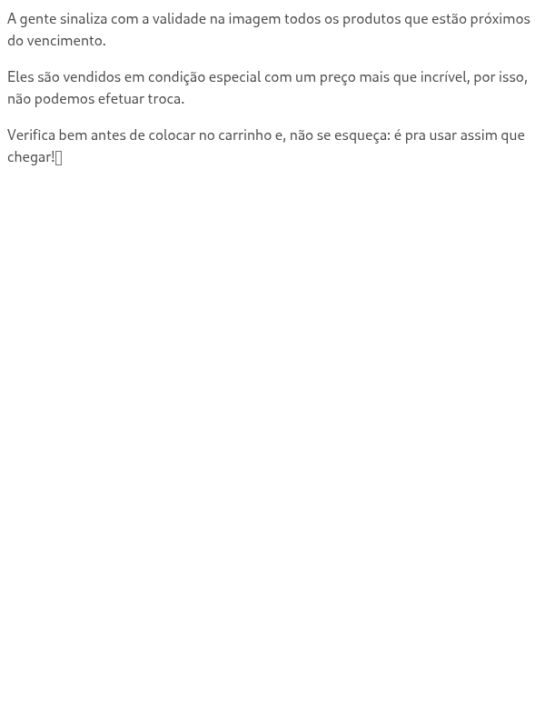 O que são produtos próximos da validade?