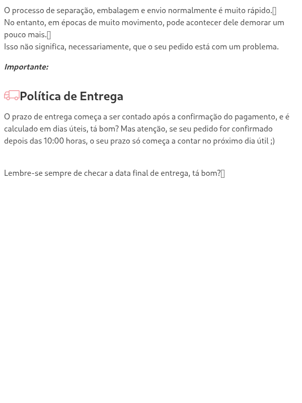 Meu pagamento foi aprovado. Por que ainda não tenho rastreio?