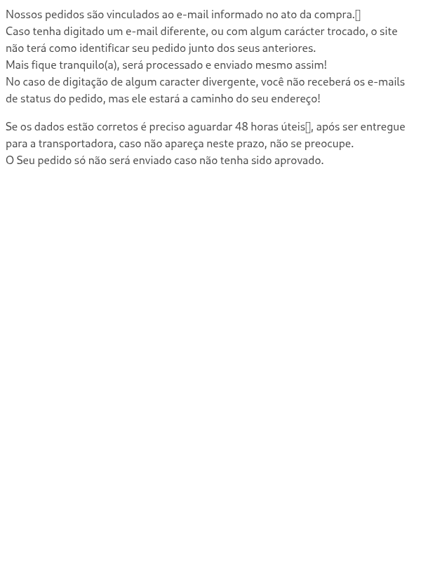 Minha compra não aparece em "meus pedidos".